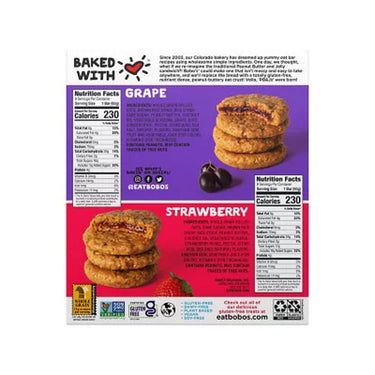 Bobo'S PB&J Oat Snacks, Variety Pack, 18 Pk.